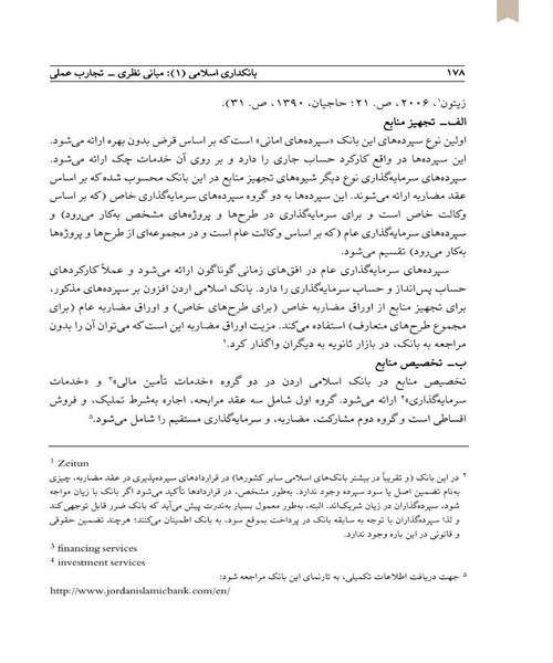 بانکداری اسلامی 1 - نمونه دوم - جزیره کتاب های الکترونیکی